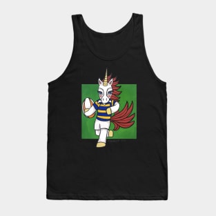 Rugby Unicorn - NZ Provincial colors - Animals of Inspiration Tank Top